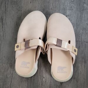 Sorel Women's Cream Slip-On Shoes